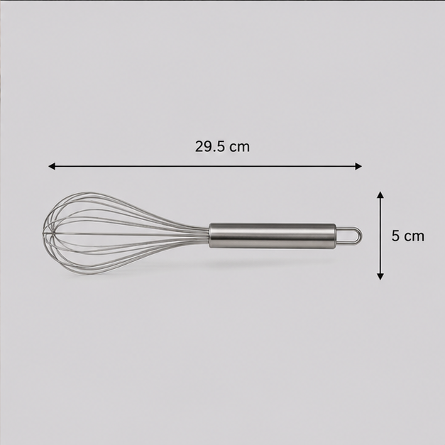 Stainless Steel Whisker for Everyday Kitchen Mixing (YM184)
