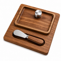 Premium Wooden Butter & Cheese Serving Board Set (YM2406)