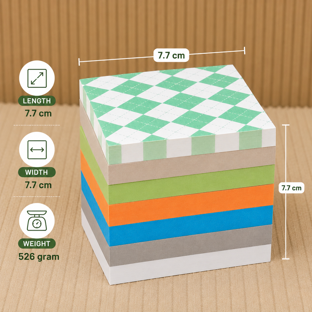 Premium Colourful Sticky Notes Stack(YM1192)